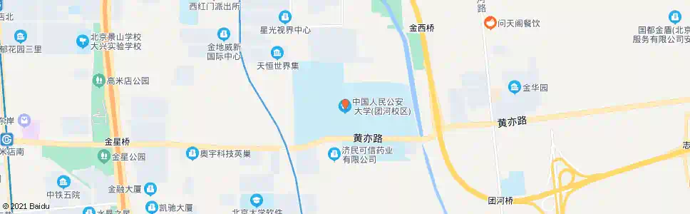 北京中国公安大学大兴校区_公交站地图_北京公交_妙搜公交查询2025