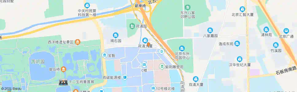 北京大石桥北_公交站地图_北京公交_妙搜公交查询2025