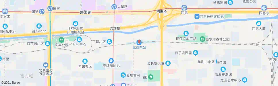 北京河东_公交站地图_北京公交_妙搜公交查询2025
