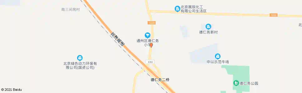 北京德仁务村_公交站地图_北京公交_妙搜公交查询2025