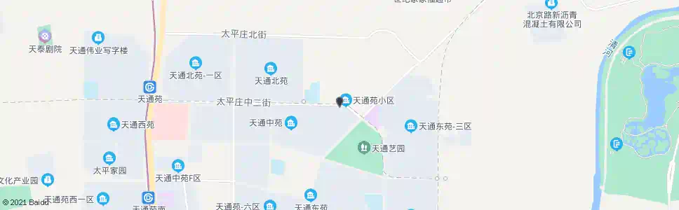 北京天通北苑三区南门_公交站地图_北京公交_妙搜公交查询2025