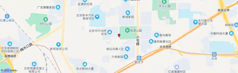 北京小屯西路_公交站地图_北京公交_妙搜公交查询2025
