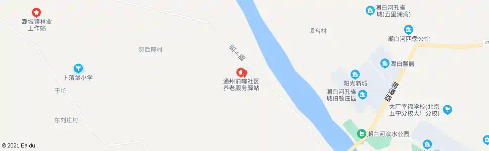北京前疃西_公交站地图_北京公交_妙搜公交查询2025