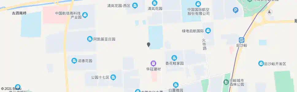 北京后沙峪小学_公交站地图_北京公交_妙搜公交查询2025