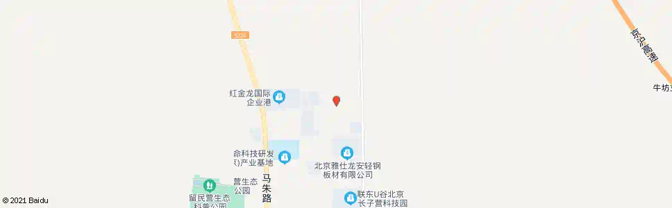 北京长子营工业区_公交站地图_北京公交_妙搜公交查询2025