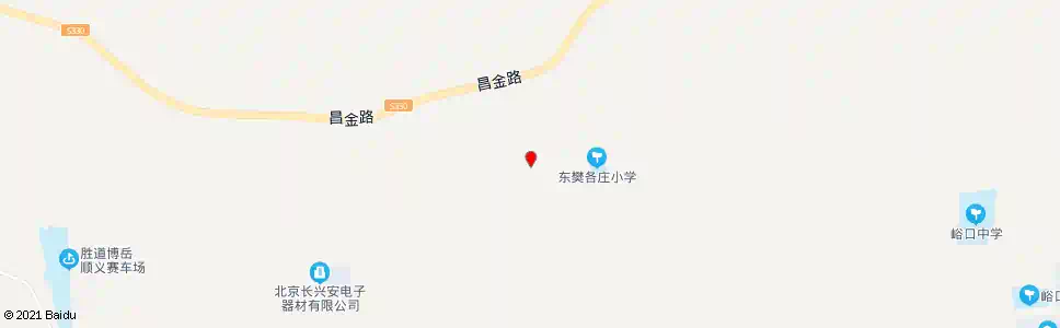 北京东樊各庄_公交站地图_北京公交_妙搜公交查询2025