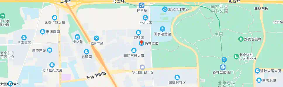 北京倚林佳园南门_公交站地图_北京公交_妙搜公交查询2025