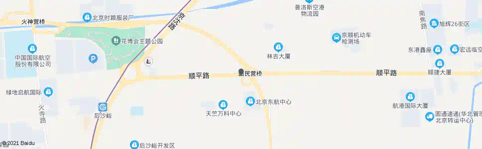 北京回民营_公交站地图_北京公交_妙搜公交查询2025