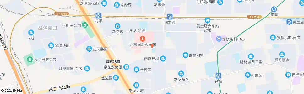 北京新龙城三期南门_公交站地图_北京公交_妙搜公交查询2025