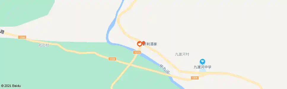 北京九渡河北_公交站地图_北京公交_妙搜公交查询2025