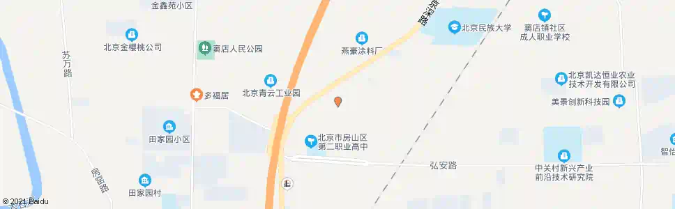 北京望楚北站_公交站地图_北京公交_妙搜公交查询2025