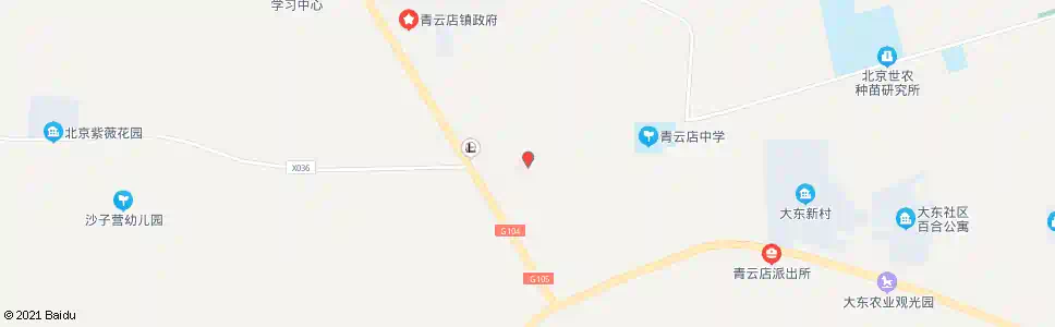 北京青云店医院_公交站地图_北京公交_妙搜公交查询2025