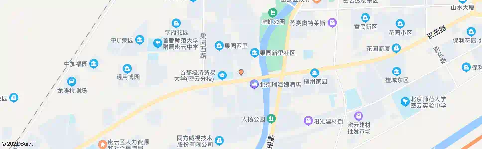 北京密云县法院_公交站地图_北京公交_妙搜公交查询2025