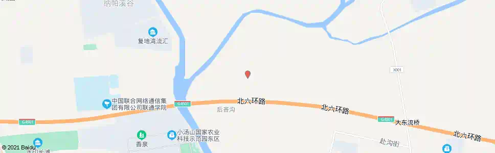北京小东流_公交站地图_北京公交_妙搜公交查询2025