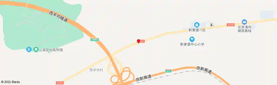 北京野山峡_公交站地图_北京公交_妙搜公交查询2025