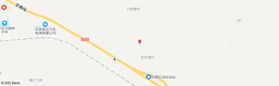 北京东红山_公交站地图_北京公交_妙搜公交查询2025