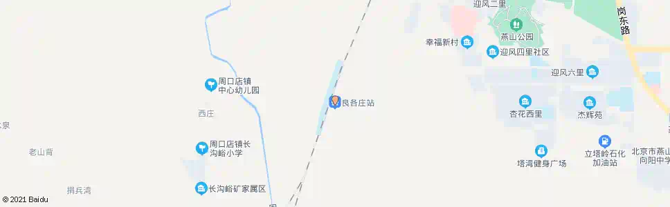北京南良各庄_公交站地图_北京公交_妙搜公交查询2025