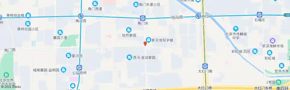 北京西马厂_公交站地图_北京公交_妙搜公交查询2025