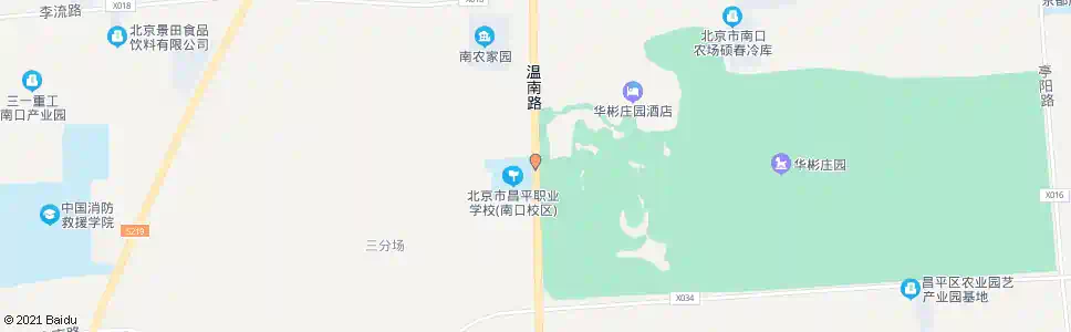 北京南口农场南站_公交站地图_北京公交_妙搜公交查询2025