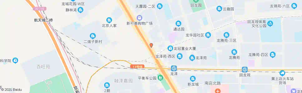 北京北郊农场桥北_公交站地图_北京公交_妙搜公交查询2025