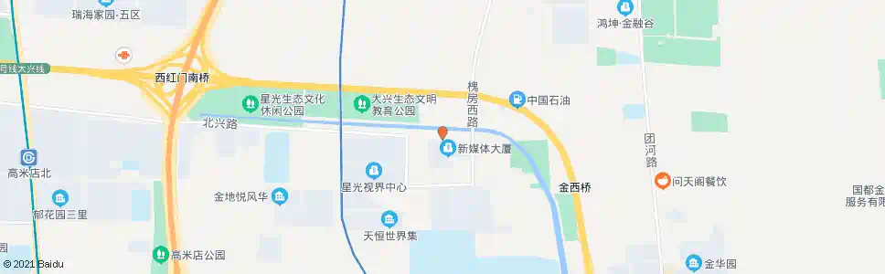 北京星光影视园北门_公交站地图_北京公交_妙搜公交查询2025