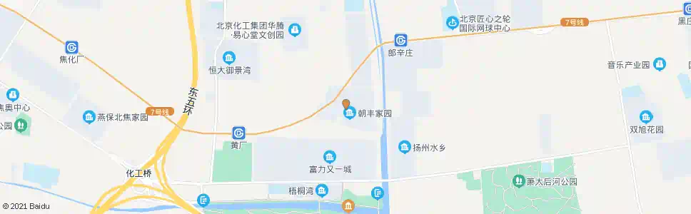 北京朝丰家园南站_公交站地图_北京公交_妙搜公交查询2025