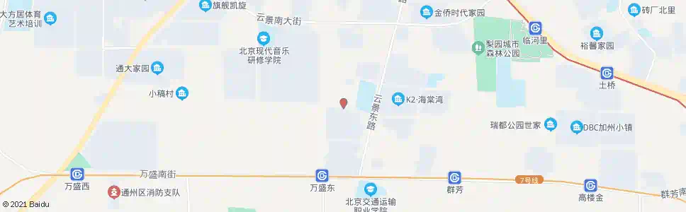 北京桃花岛小区_公交站地图_北京公交_妙搜公交查询2025