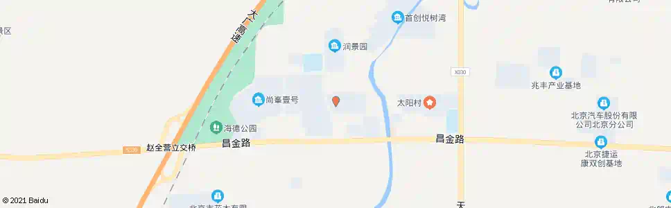 北京庄园_公交站地图_北京公交_妙搜公交查询2025