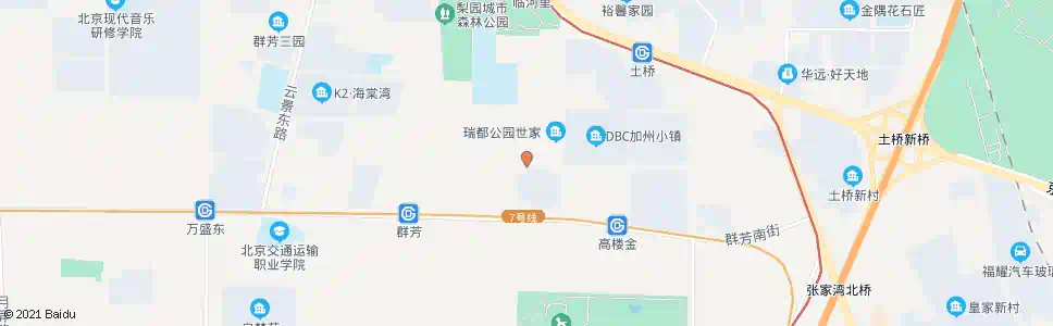 北京颐瑞西里_公交站地图_北京公交_妙搜公交查询2025