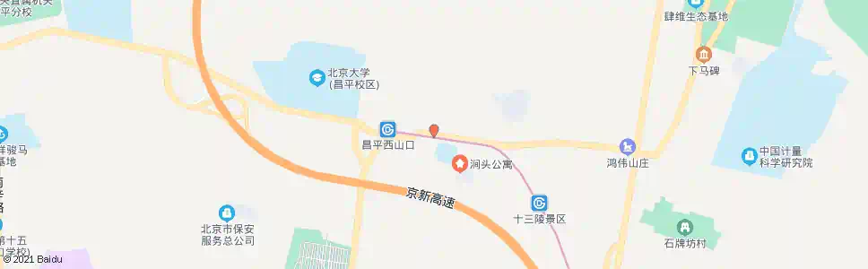 北京涧头村西_公交站地图_北京公交_妙搜公交查询2025