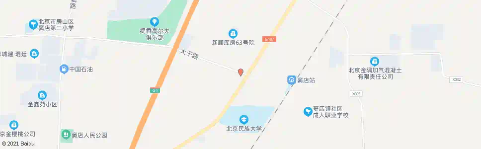 北京七里店中心站_公交站地图_北京公交_妙搜公交查询2025