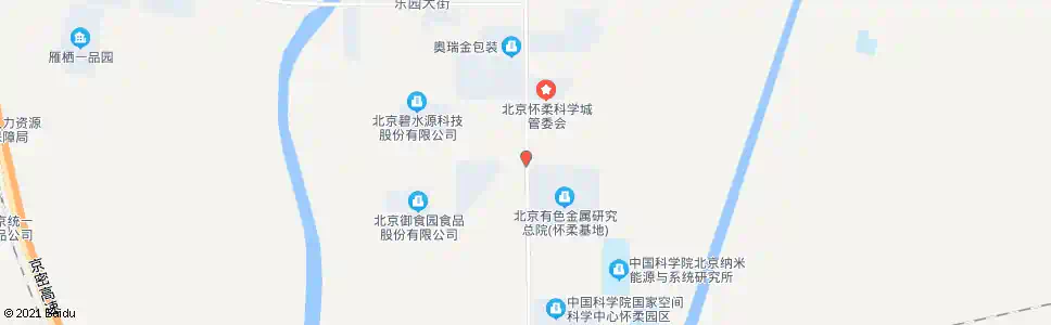 北京杨雁路中街_公交站地图_北京公交_妙搜公交查询2025