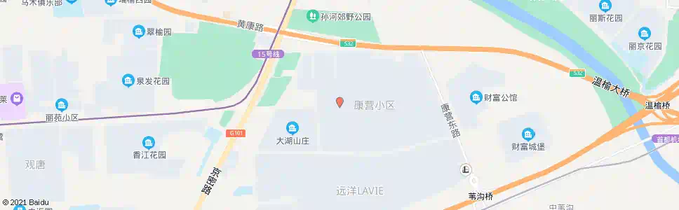 北京兰花苑东路北_公交站地图_北京公交_妙搜公交查询2025