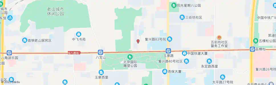北京玉泉西街南口_公交站地图_北京公交_妙搜公交查询2025
