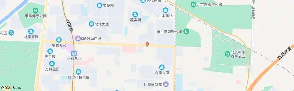 北京赢秋苑_公交站地图_北京公交_妙搜公交查询2025