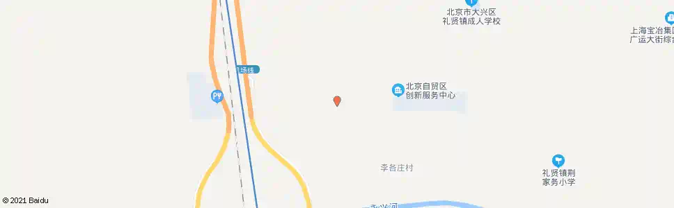 北京祁各庄_公交站地图_北京公交_妙搜公交查询2025