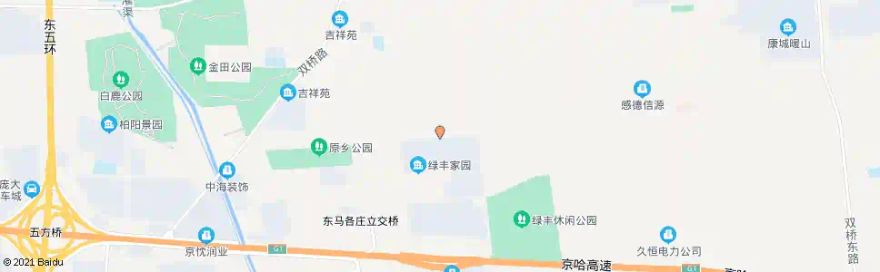 北京绿丰家园北门_公交站地图_北京公交_妙搜公交查询2025