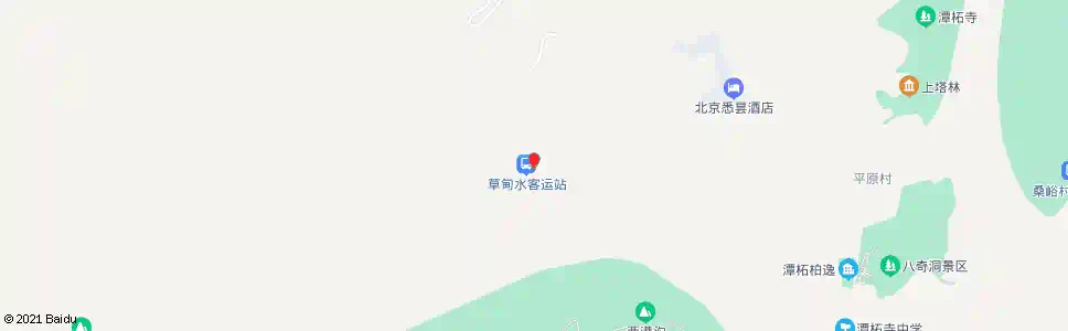 北京草甸水_公交站地图_北京公交_妙搜公交查询2025