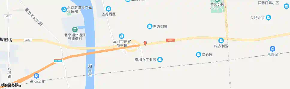 北京燕郊兴达广场小区_公交站地图_北京公交_妙搜公交查询2025
