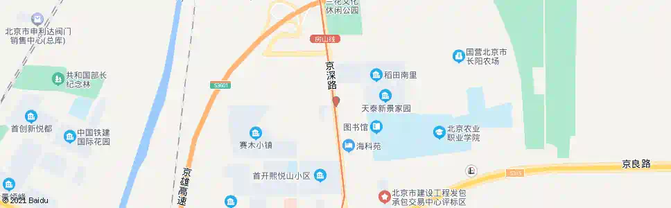 北京长阳温馨家园_公交站地图_北京公交_妙搜公交查询2025