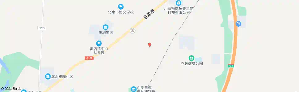 北京齐家坟_公交站地图_北京公交_妙搜公交查询2025