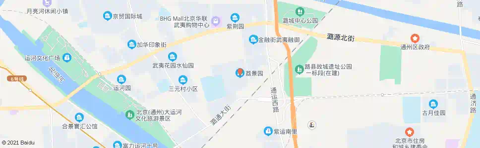 北京荔景园小区_公交站地图_北京公交_妙搜公交查询2025