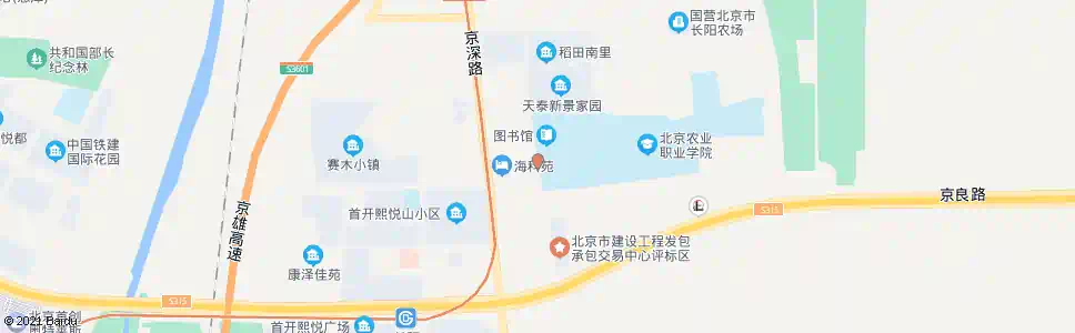 北京北京农业职业学院_公交站地图_北京公交_妙搜公交查询2025