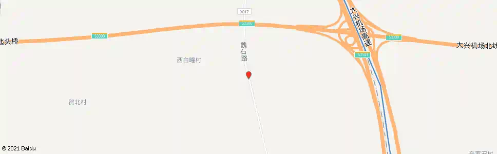 北京东白疃_公交站地图_北京公交_妙搜公交查询2025