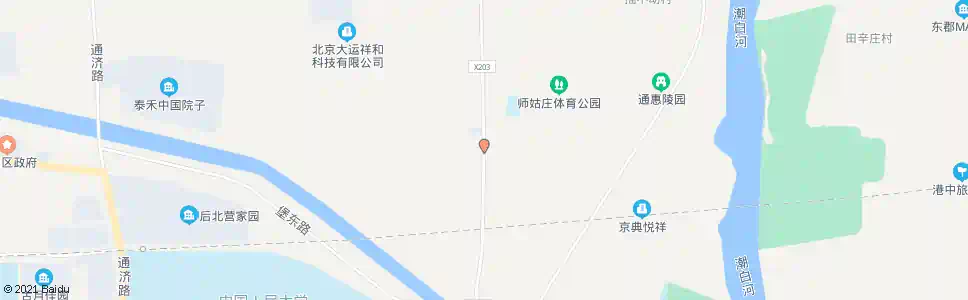 北京师姑庄_公交站地图_北京公交_妙搜公交查询2025