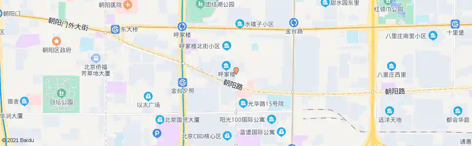 北京小庄路口北_公交站地图_北京公交_妙搜公交查询2025