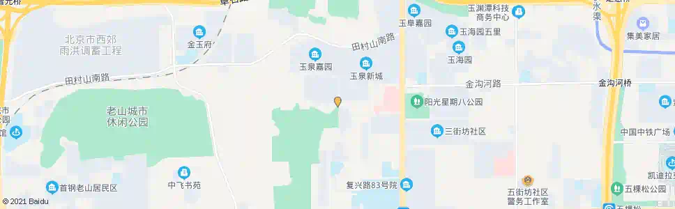 北京翠谷玉景苑小区_公交站地图_北京公交_妙搜公交查询2025