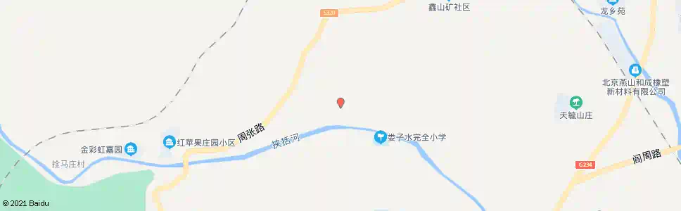 北京娄子水村_公交站地图_北京公交_妙搜公交查询2025