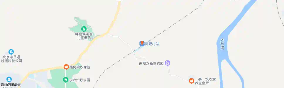 北京南观村_公交站地图_北京公交_妙搜公交查询2025