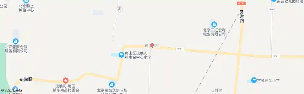 北京东南召_公交站地图_北京公交_妙搜公交查询2025
